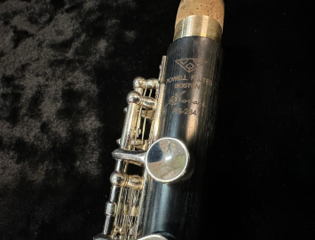 Photo Powell Sonare Piccolo in Grenadilla with Silver Plated Keys #PS-234